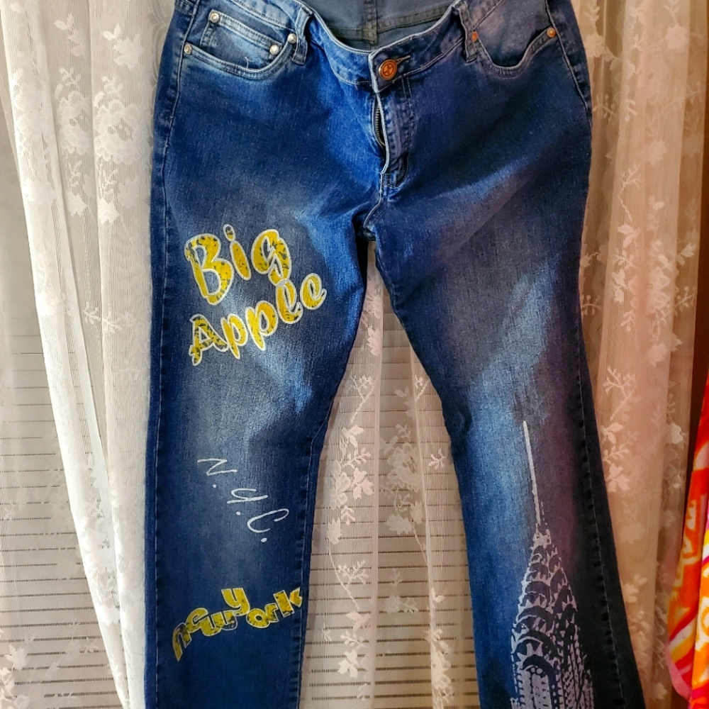 Crest jeans size 15/16 96% cotton 4% spandex